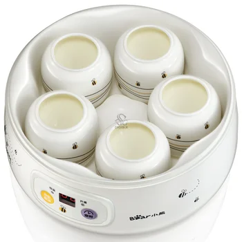 SNJ-576 yogurt machine, ceramic liner, bear, yogurt, cup, household, automatic
