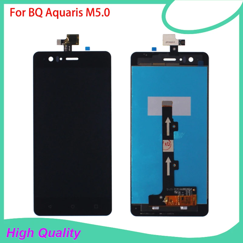 LCD Display For BQ Aquaris M5.0 5Inch Touch Screen Digitizer Assembly Tested Mobile Phone LCDs