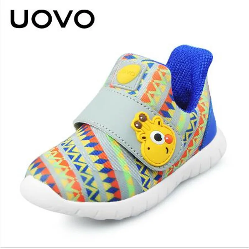 Uovo comfortable little girl and boy children spring leather children's shoes light breathable children's shoes