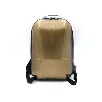 Wear-Resistant Gold Drone Bag Hardshell Backpack For DJI Mavic Pro Drone Quadcopter