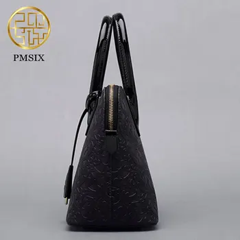 Pmsix women embossed handbags autumn and winter brand bags simple 2017 New Chinese style women bag P140013