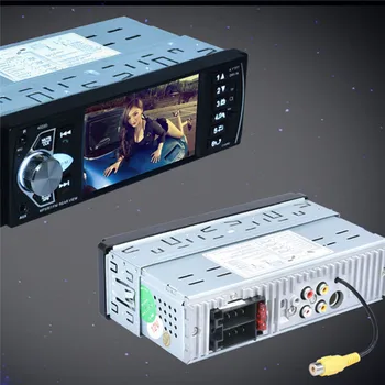 4022D New 4.1 Inch Car MP5 Car MP5 Card Radio Player U Disk Support Reversing Video Camera Car Stereo Audio MP5 Player