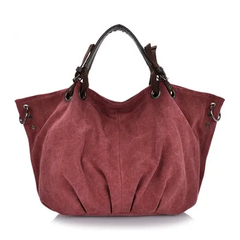 2017 New Female handbag women large thicken canvas casual tote messenger bags hobo bolsas femininas grandes shoulder bag CW1115