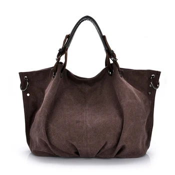 2017 New Female handbag women large thicken canvas casual tote messenger bags hobo bolsas femininas grandes shoulder bag CW1115