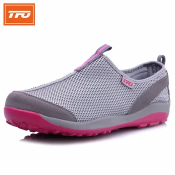 TFO Women Walking Slip on Shoes Athletic Breathable LightWeight Shoes for Women Outdoor Sports Sneakers Summer Female Men Shoes