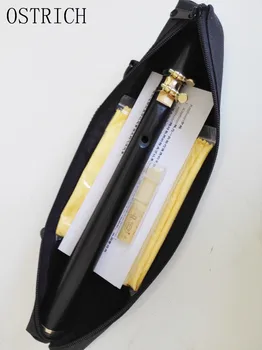 Mini Saxophone Pocket Sax Instrument C Tune Xaphoon Black With Bag