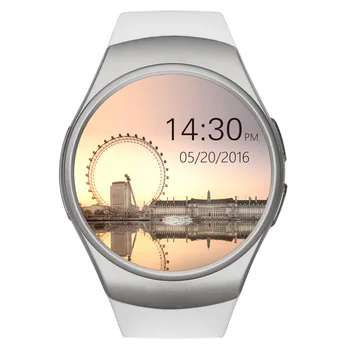 KW18 Waterproof Full Circular Smart Watch Heart Rate Pedometer Bluetooth SIM Card Watch for iPhone Samsung Huawei Xiaomi