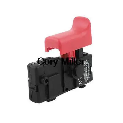 Electric Power Tool Part Impact Drill SPST Lock on Trigger Switch for Bosch 22