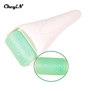 CkeyiN Ice Roller Skin Cool Ice Roller Massager For Face Body Massage Facial Skin Preventing Wrinkles Iced Wheel Cool Roller