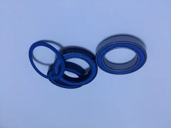 6805N-2RS hybrid SI3N4 ceramic ball bearing 6805n rs (37*25*6mm) with black OXIDE rings / normal rings