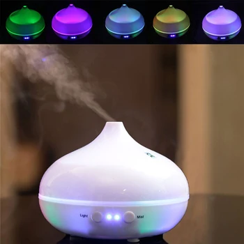 2017 New 7 Colors Night Light Ultrasonic Essential Oil Aroma Diffuser 200ML Humidifier Air Purifier Atomizer 110-240V