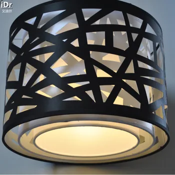 Modern minimalist restaurant bar Single-head study lampshade black creative personality nest lamps Pendant Lights wwy-0060