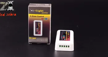 2016 new mi.light 2.4g wireless wifi ibox led controller+3pcs 4-zone rgbw led controller for rgbw led strip bulb