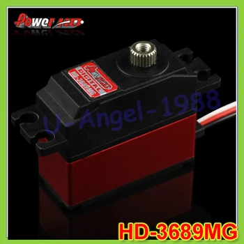 4set/lot original High Speed Power HD HD-3689MG servo metal gea for Trex 500 helicopter as ALIGN DS510/510M+