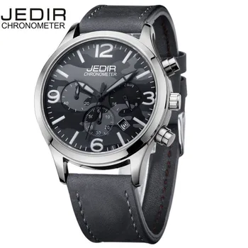 JEDIR Luxury Erkek Kol Saati Men's Quartz Watches Military Sports Quartz Day Watch clock Relogio masculino Gift Box