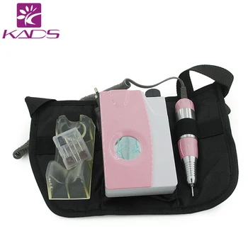 KADS 25000RPM Portable Electric nail art drill Machine Rechargeable Cordless Manicure Pedicure Nail art Drill for Nail Equipment