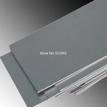 2pcs Titanium alloy metal plate grade5 gr.5 Gr5 Titanium sheet 10mm thickness