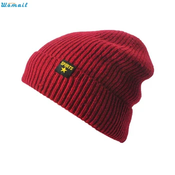 Hot Brand 2016 Unisex Outdoors Winter Hat Warm Women Beanies Knit Crochet Velvet Ski Braided Headdress Men Caps