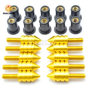 For Motorcycle Accessories Fairing Bolt Screw Fastener Fixation for bmw r1200gs adventure yamaha r1 2007 accessoire moto honda c