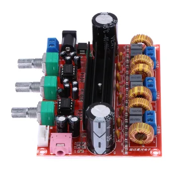 TPA3116D2 Sound Quality Power Amplifier Board 50W *2 +100W 2.1 Channel Digital Subwoofer Power Amplifier Board DC12V-24V