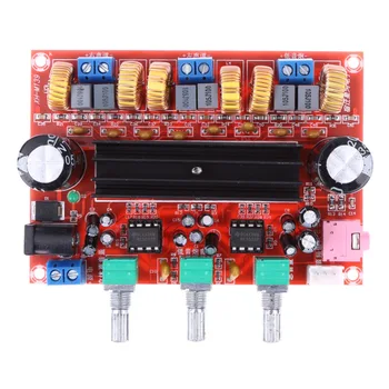 TPA3116D2 Sound Quality Power Amplifier Board 50W *2 +100W 2.1 Channel Digital Subwoofer Power Amplifier Board DC12V-24V