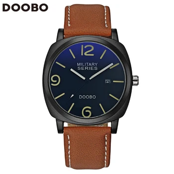 2017 Business Stylish Watch Men Luxury Brand Men's Quartz-watch Clock Men Wrist Watches Relogio Masculino Reloj Hombre DOOBO