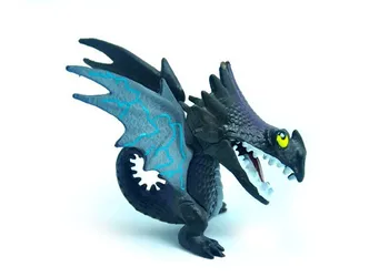 7pcs/set Anime How To Train Your Dragon 2 Action Figure Toys Night Fury Toothless Dragon PVC Figures Toys for Boys