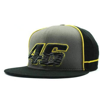 2017 Brand Yellow Baseball Caps Motorcycle MOTO GP Rossi Vr 46 Snapback Hats Cool Men Hip Hop Hats Trucker Racing Caps