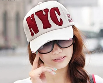 Fashion Male / Female Baseball Caps NYC Hip-Hop Hat Sports Hats Couples Cap Hot Sell Snapback
