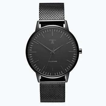 2017 Top Brand Quartz 30M Waterproof Ultra Thin Man Clock Watch Women Steel Strap Quartz Watch Men Business Casual Wrist Watches