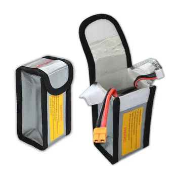 LiPo Li-Po Battery Fireproof Safety Guard Safe Bag 64*50*125MM Wholesale