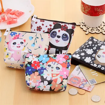 Coin Purses For Girls Women Kawaii Cute Animal Boys Girls Small Change Purse Money Bag Package Monedero Mujer For Children Gift