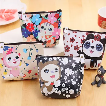 Coin Purses For Girls Women Kawaii Cute Animal Boys Girls Small Change Purse Money Bag Package Monedero Mujer For Children Gift