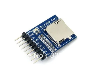 10PCS WaveShare Micro SD card module memory module development board SD card connector sockets !