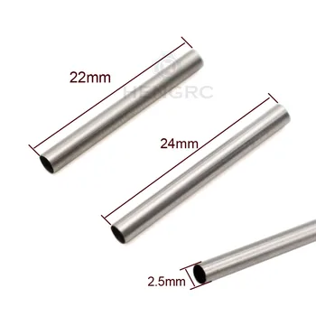 Watch Band Accessories Metal Stainless Steel Tube Watch Strap Spring Bar Tubes 4pcs/Set 22mm 24mm For Panerai
