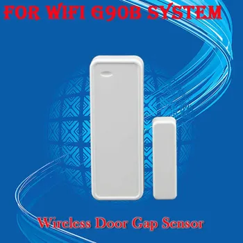 Wireless Intelligent Door/Window Sensor Contact For G90B Security GSM Wifi Alarm System 433MHZ
