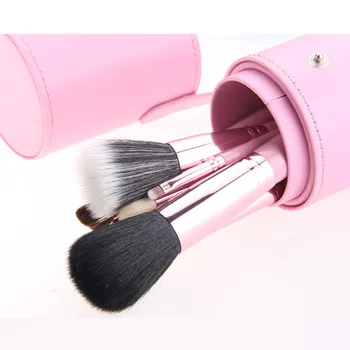 12pcs Makeup Tools Make Up Brush Case Brushes Holder Tube Professional Makeup Brush Set