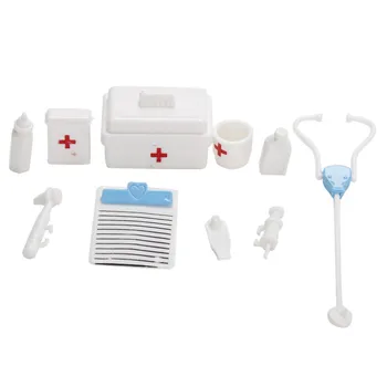 NK One Set Doll Accessories Toy medical kit Doll Pet Toys For Barbie doll Baby Toys Christmas gifts
