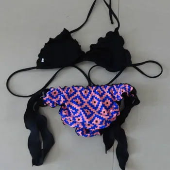 COOCLO Comfortable Fit Sexy Triangle Bikini Set Swimwear Women Swimsuit Brazilian Bikini Biquinis Feminino 2017 Bathing Suit