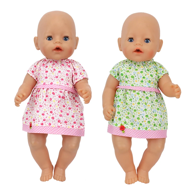 2color choose leisure dress doll clothes Wear fit 43cm Baby Born zapf, Children  Birthday Gift(only sell clothes)