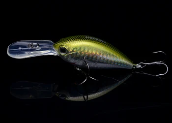 Trulinoya Long tongue cup Crankbaits fishing lure size 64mm weight 16.5g water depth 3.2m artificial fishing wobblers iscas DW21
