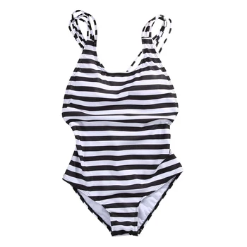 Brazilian Sexy Bikini Swimwear Striped One Piece Swimsuit Monokinis Biquini Swimsuits Bathing Suit Vintage Maillot De Bain