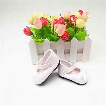 New style white bow small shoes suitable for 18 inch American girl doll toy accessories, give the child the birthday gift 1