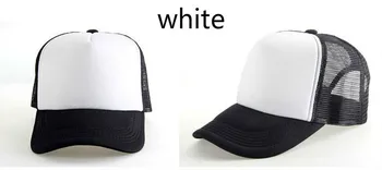 CHILL Letters Print Baseball Cap Trucker Hat For Women Men Unisex Mesh Adjustable Size Drop Ship Black White M-15