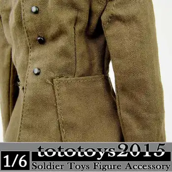 Collections 1/6 Male Soldier Coat Clothing Dragon Model Toys For 12