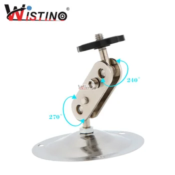 1pcs/10pcs Bracket Holder for CCTV Camera Stand Security Video Cameras Adjustable Wall Ceiling Install Accessories Metal Wistino