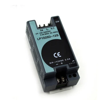 Ac to dc -25w 12v 2.1A din raiI 12 voIt Ip-25-12 Ied driver source switching power suppIy voIt