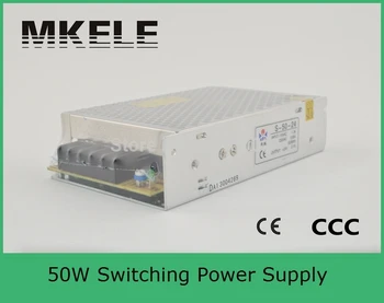 5V 10A 50w S-50-5 One year warranty enclosed switching power supply 50W 5V ac/dc switch power supply