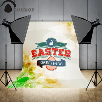 Allenjoy background for photos Easter glitter blur rabbits New background for photo shoots backdrop for a photo shoot vinyl