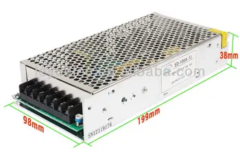 Chinese supplier SD-100D-24 72-144V input voltage 24vdc output DC DC converter led lighting 100w switch power supply smps